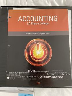 Accounting Book + Handwritten Notes