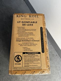 King Luxury Mattress Air Bed