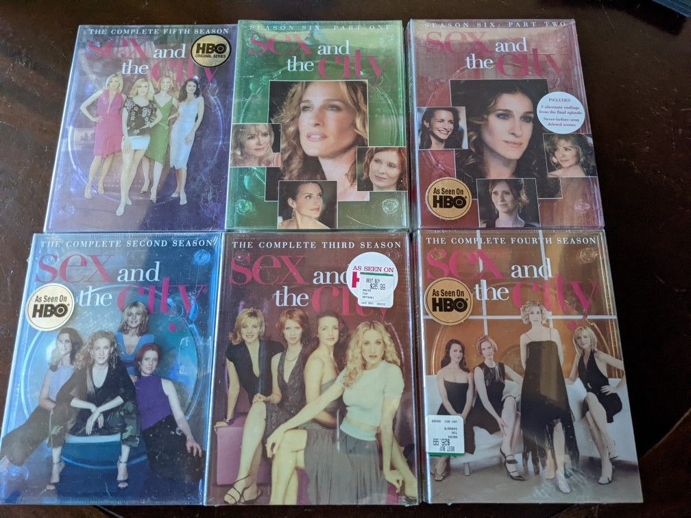 Sex And The City DVDs (Seasons 2-6)