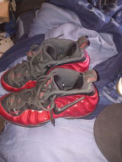 Nike Air Foamposite Pro Red Black Sneakers