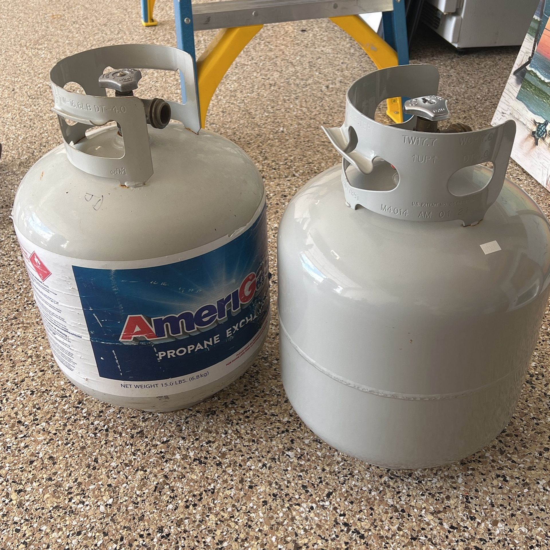 2 Propane Tanks