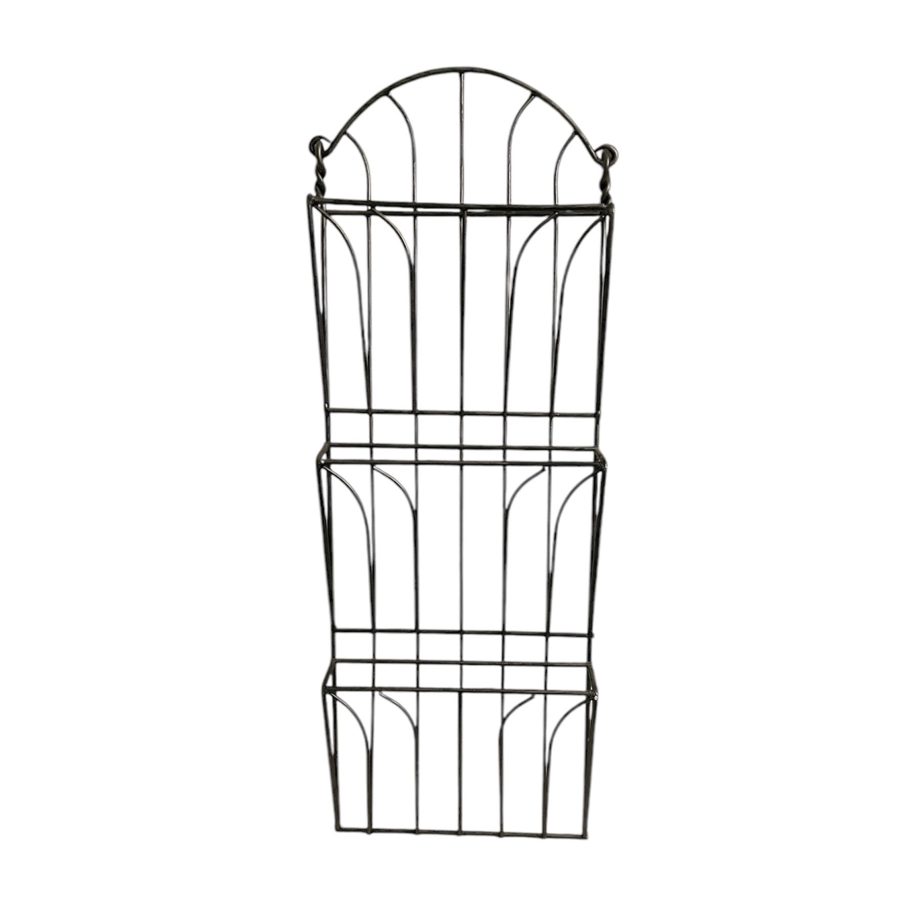Metal Magazine Mail Rack 3’ Tall