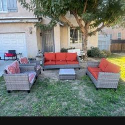 Large Outdoor Sofa Set Brand New Patio Furniture Patio Couch Set 🆕🚛🚎