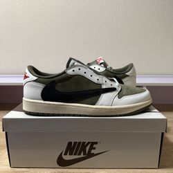 Jordan 1 low Travis Scott Medium Olive