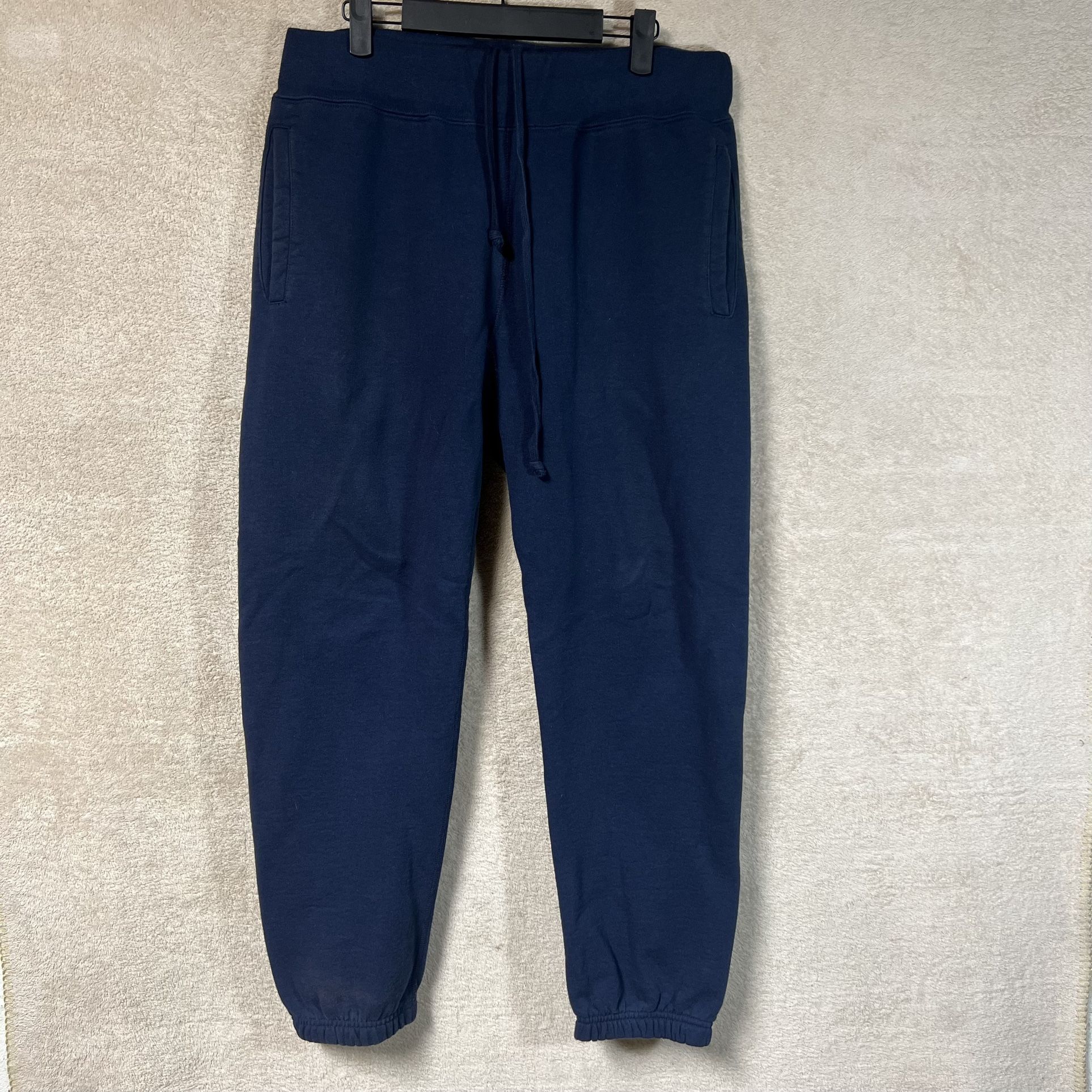 Supreme Corner Label Sweatpants SS18 Mens Small Blue 34x29 *RUNS BIG*