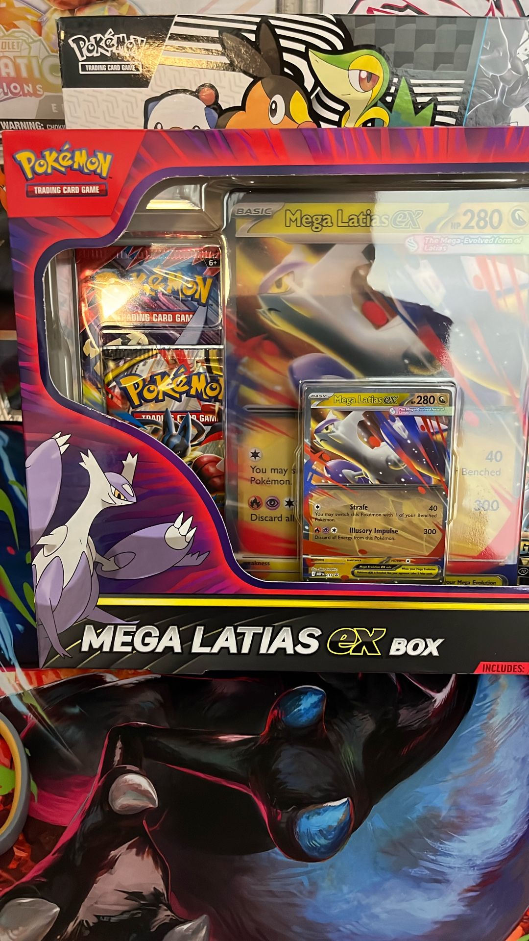 Pokemon Mega Latias Ex Box