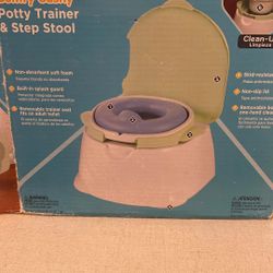 Safety Potty Trainer & Step Stool 
