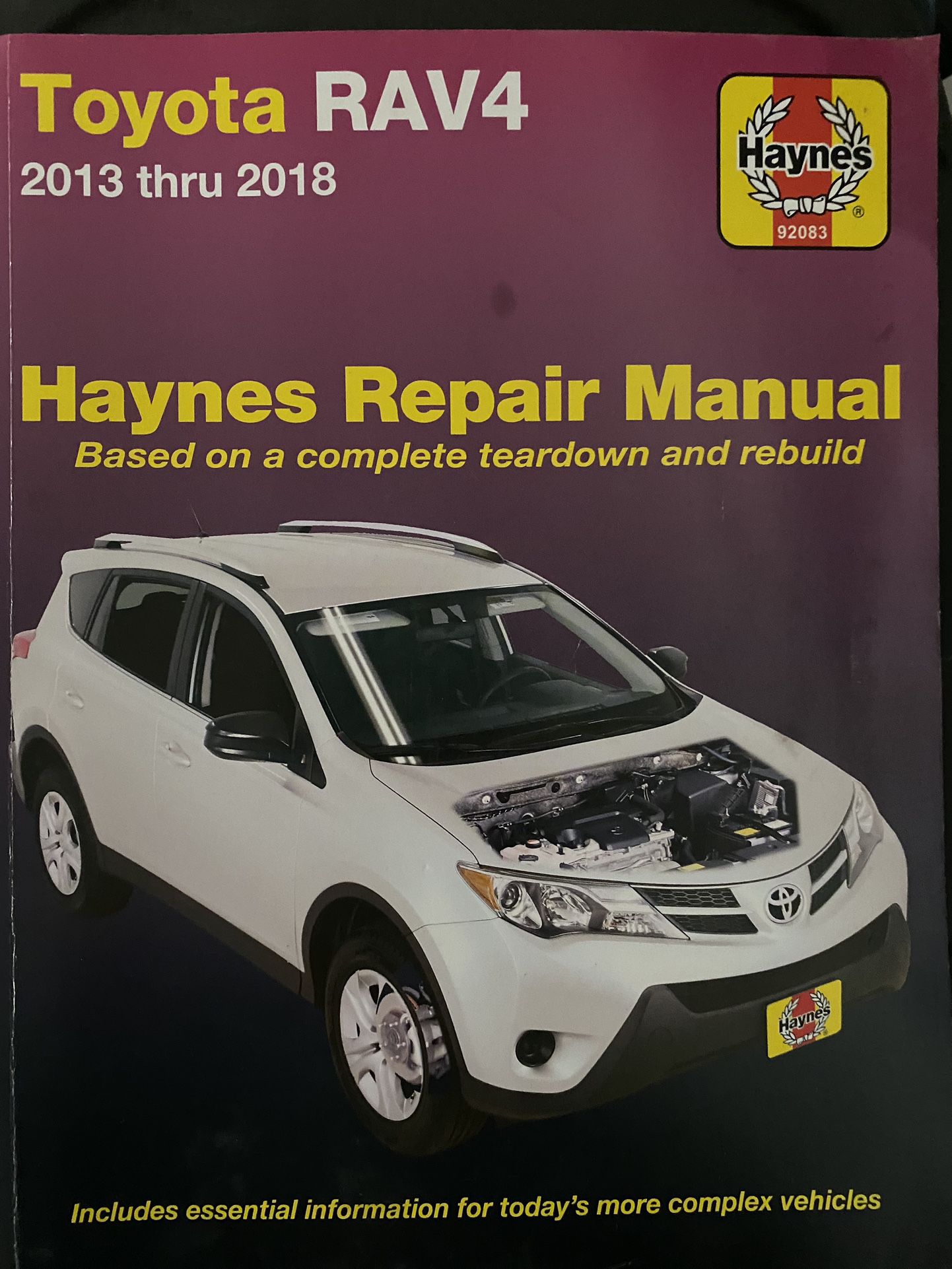 Toyota RAV4 Haynes Manual 2013-2018