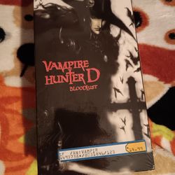 RARE VHS LIKE NEW CONDITION VAMPIRE HUNTER D BLOODLUST 