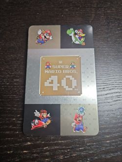 Super Mario Bros 40th anniversary Steelbook