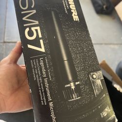 Sm57 Mic, Mic Stands, Drum Machine Power Supply
