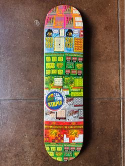 Zoo York “Lotto Scratcher” Skateboard / NEW