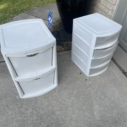 Plastic Drawers 10 Each 