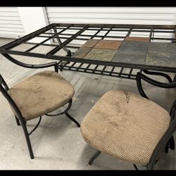 Antique table With 4 Chairs