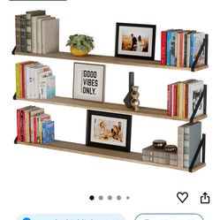 Wallniture Bora Long Floating Shelves