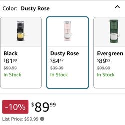 Keurig PINK - Sealed New In Box