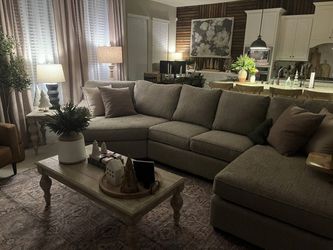 Large light Gray Living Spaces section Al.with Chase