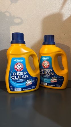 Arm & Hammer Deep Clean Laundry Detergent x2