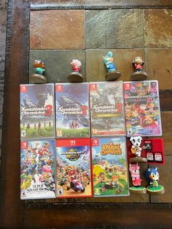 Nintendo Switch & Switch 2 Games / Amiibo Lot⁠(READ DESC)