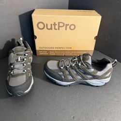 Men’s Hiking/Work Boots Dark Grey Size 9