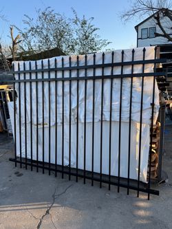 Fence Panel 6x8 Black