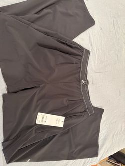 A large trouser pants in black