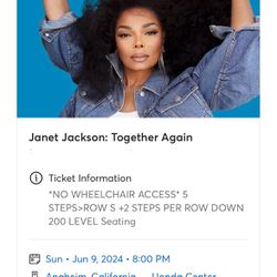 Janet Jackson Concert