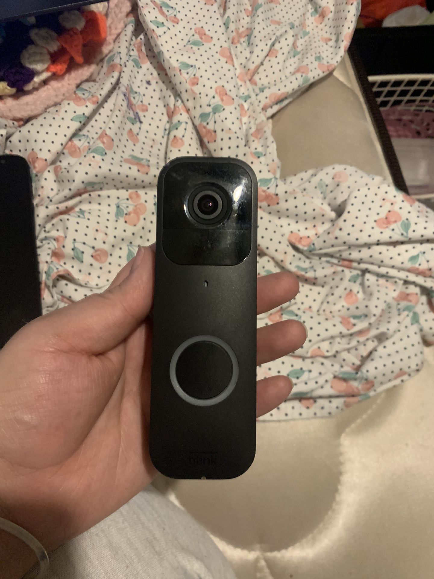 Black Blink Video Doorbell
