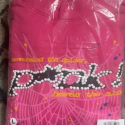 P⭐️nk sp5der hoodie brand new