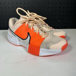 Nike Air Zoom GP Challenge Pro Pickleball Womens Size 8.5 Shoes Orange