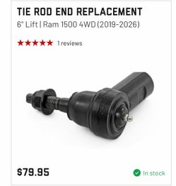 Upper control arms and tie rod  ends