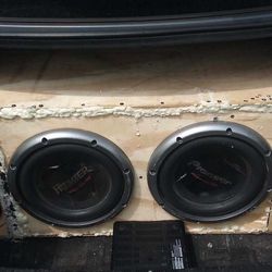 Pioneer Champion Series Pro 12 Inch Subwoofers 