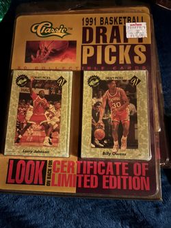 1991 Draft Picks Each Pack Has 2 Stacks. Sellings 2 Packs