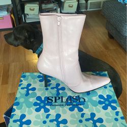 Splash Fashion Footwear Pink Boot 
