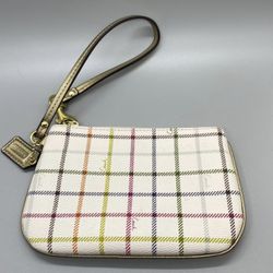 Coach Peyton Tattersail Wristlet