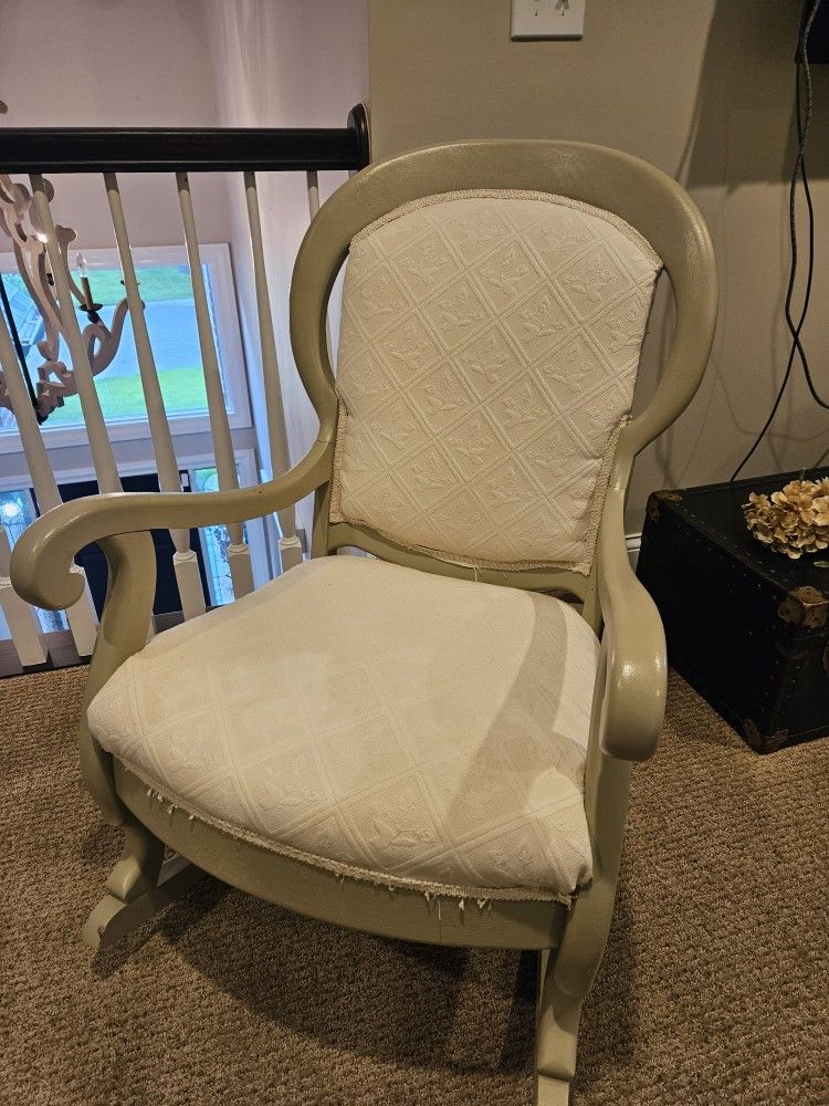 Small Wooden Rocker Chair