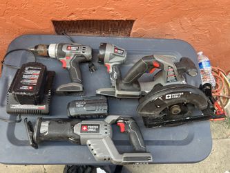 Porter Cable Battery Powertool set