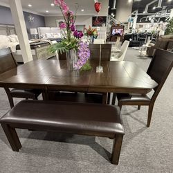 6 Pc Dining Table 
