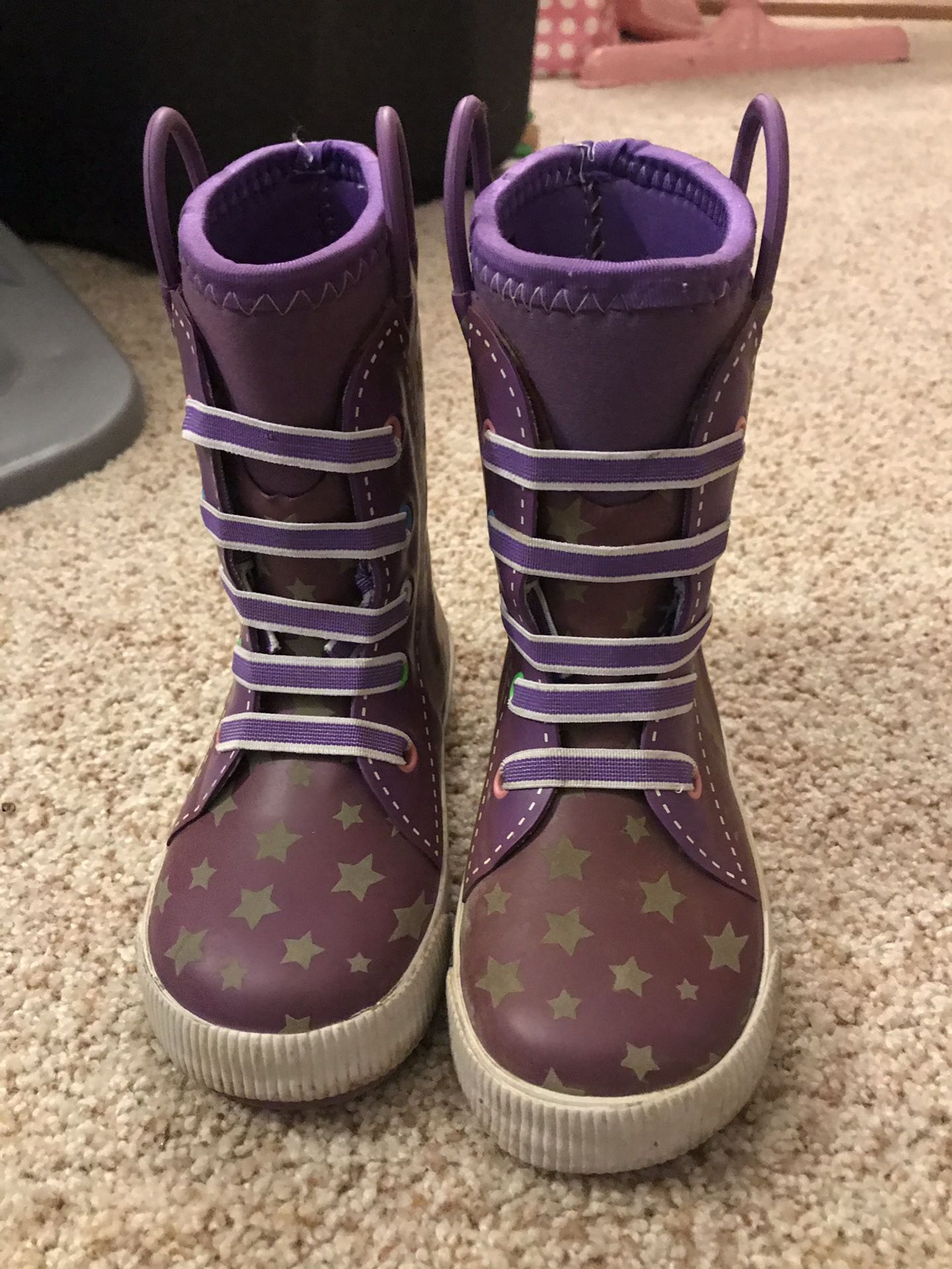 Western Chief size 9/10 girls rain boots