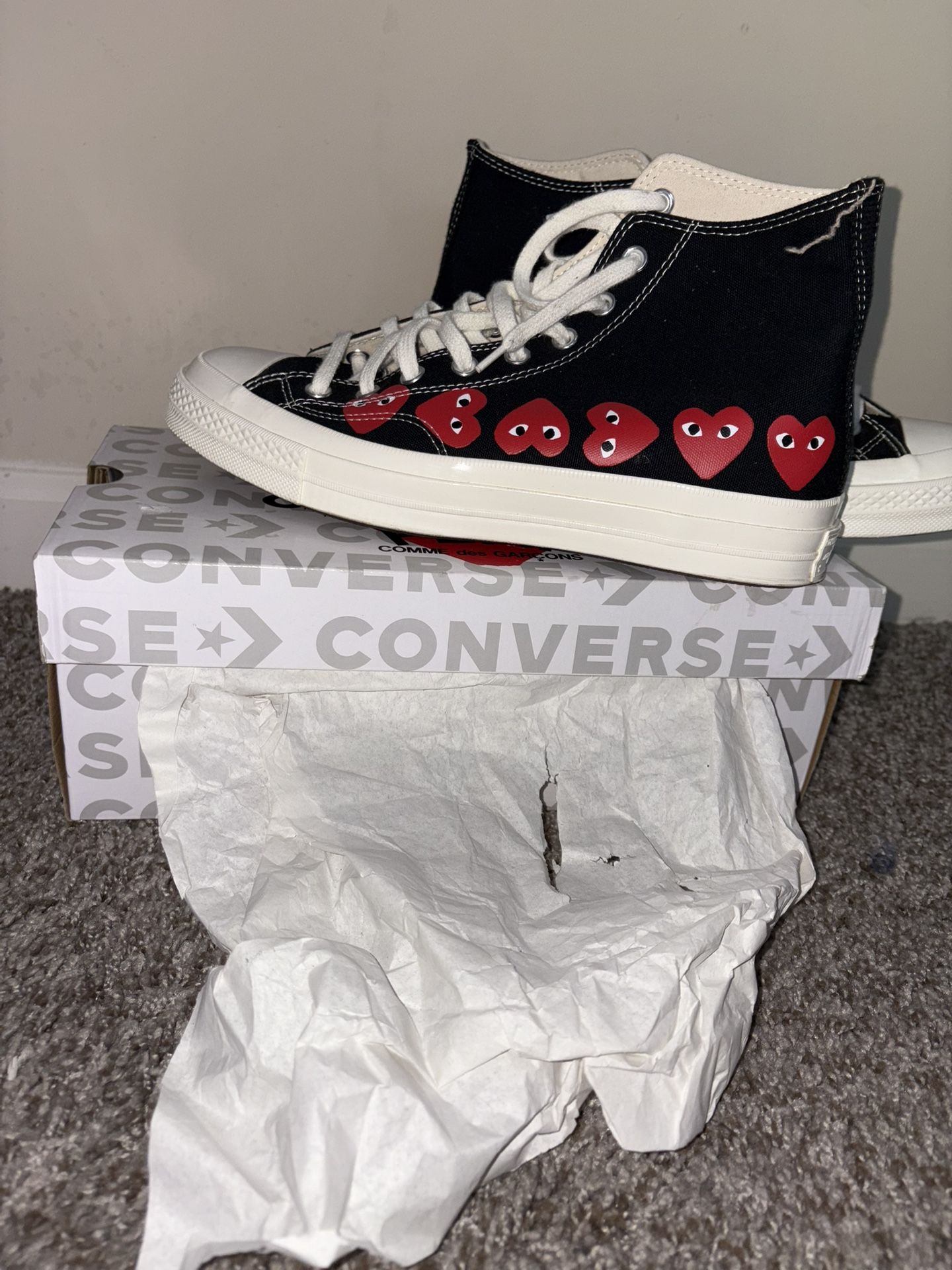Converse x PLAY Comme des Garçons Chuck 70 Multi Heart