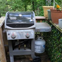 Weber Patio grill With propane 