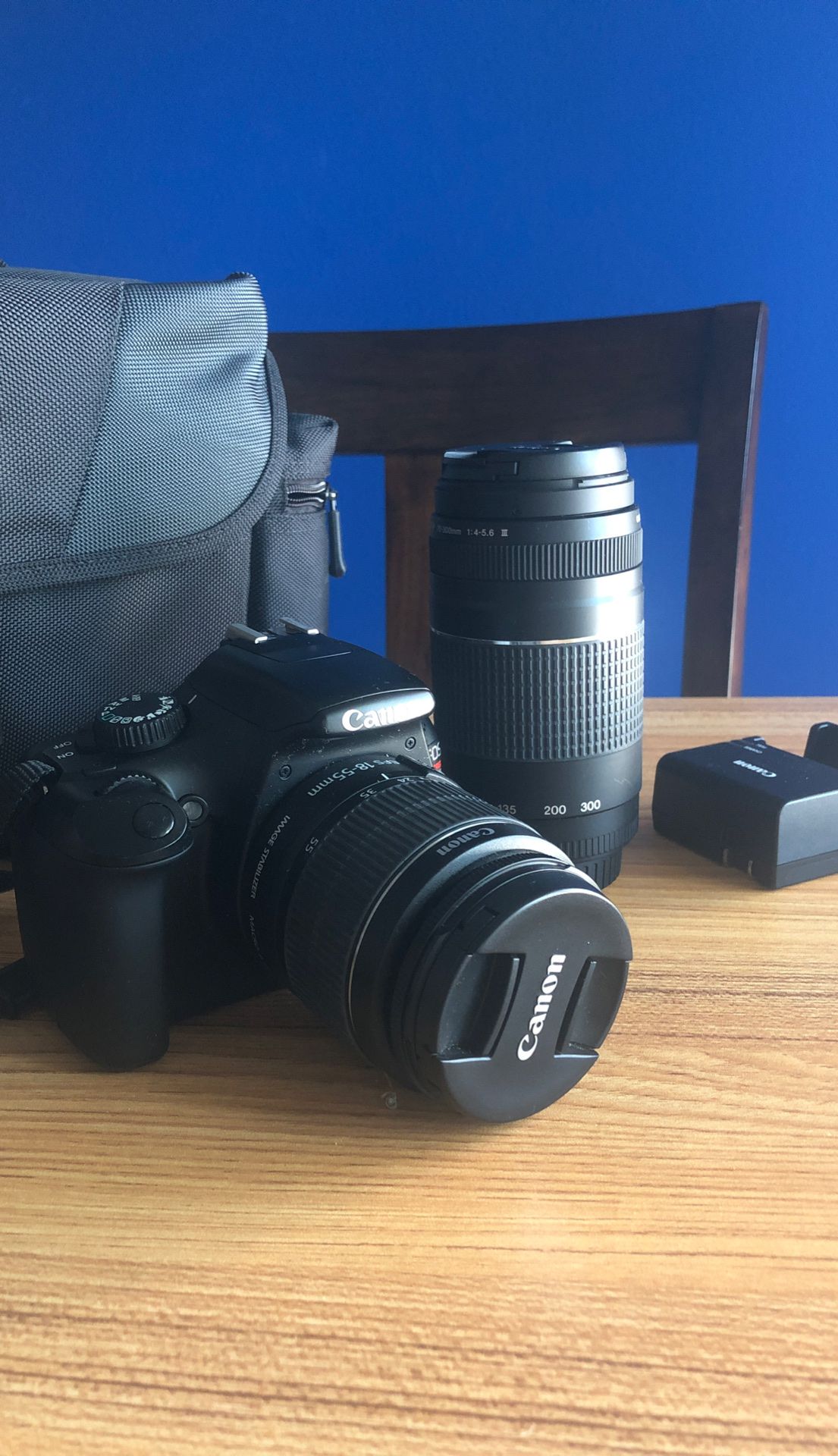 Canon EOS Rebel T3 Digital SLR Camera with EFS 18-55mm - Black