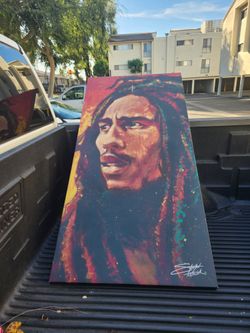 Canvas Bob Marley Stephen Fishwick