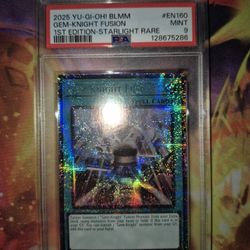 Gem-Knight Fusion Starlight Rare PSA 9