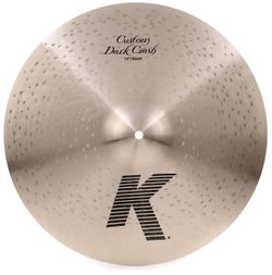 Zildjian K Custom  Dark crash cymbals 17” and 19 “