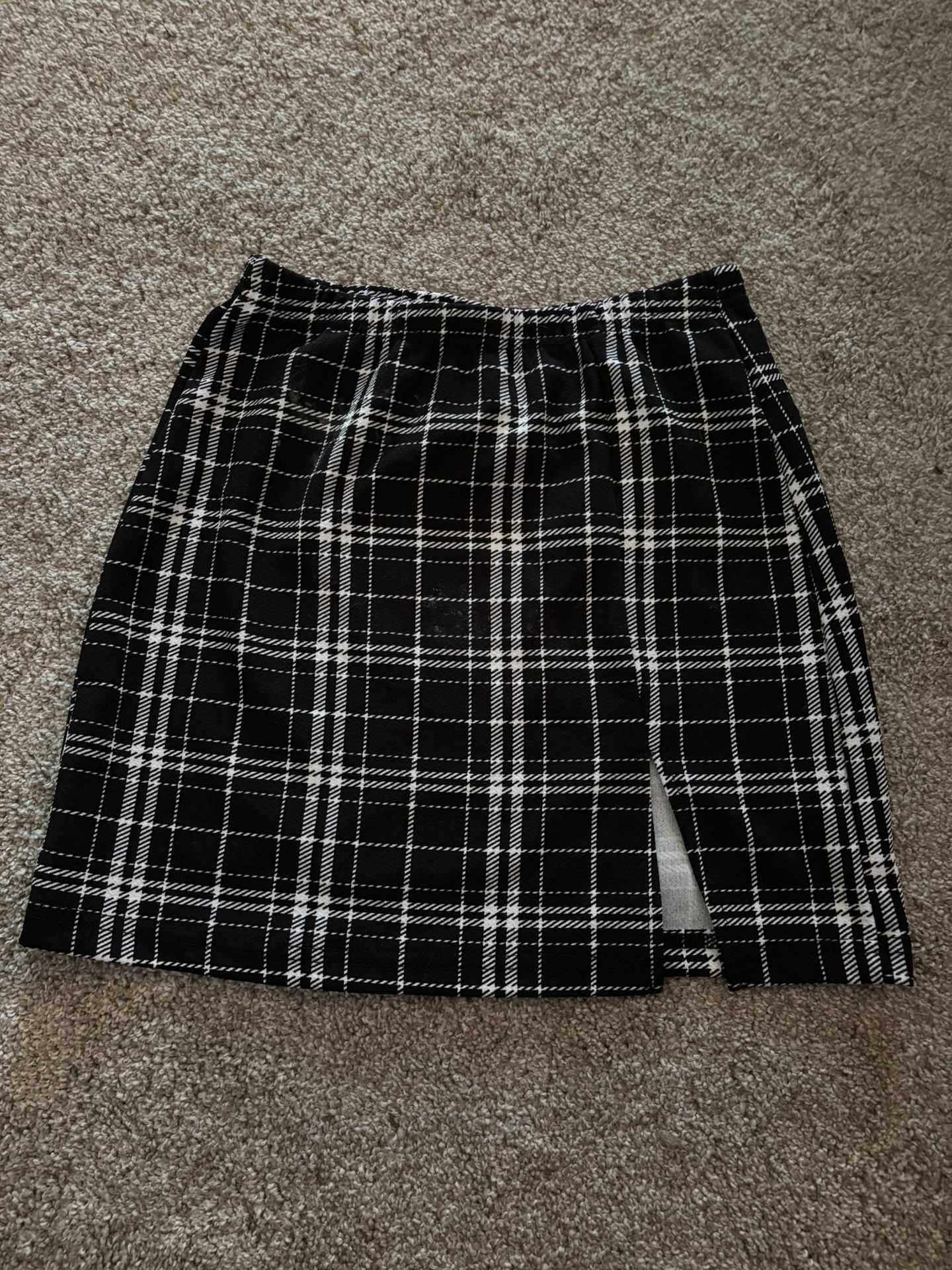 Plaid SHEIN Skirt SIZE SM