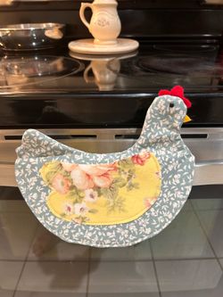 Chicken & Egg Potholder / Pan Rest