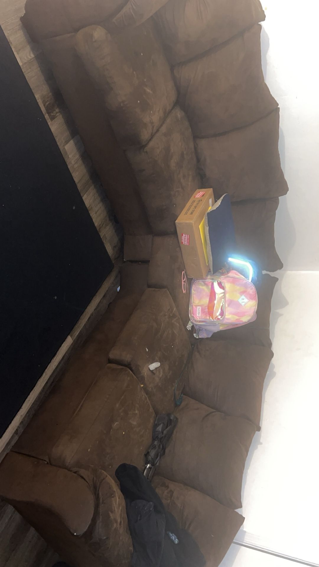 Brown Sectional