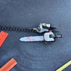 Commercial Extension Hedge Trimmer And Chain Saw