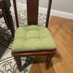 Indoor Seat Cushions 17 X 17 (2) Olive Green